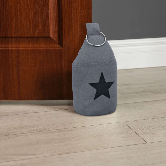 lot de 2 butées de porte avec motif étoile