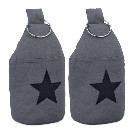 2er-Set Türstopper mit Sternmotiv