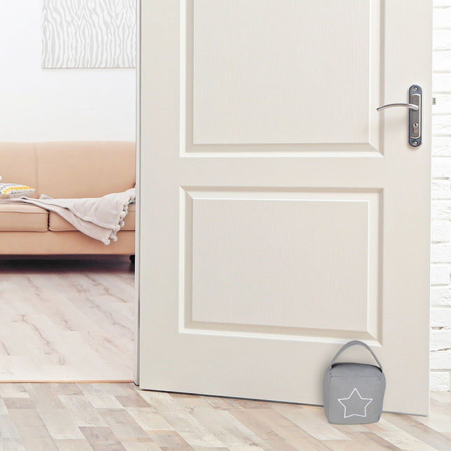 lot de 2 butées de porte avec motif étoile