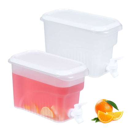 2er Set Tränkeeimer Kühlschrank 3 l