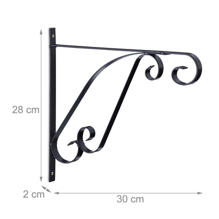 ensemble de 2 supports de panier suspendu