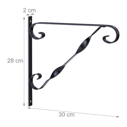 ensemble de 2 supports de panier suspendu