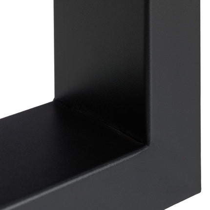 2er Set Tischläufer schwarz