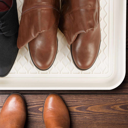 3er Set Schuhabtropfschalen 60 x 40 cm