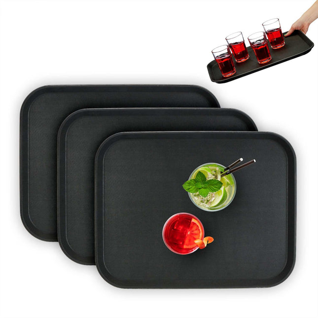 ensemble de 3 plateaux de service 46 x 35 cm