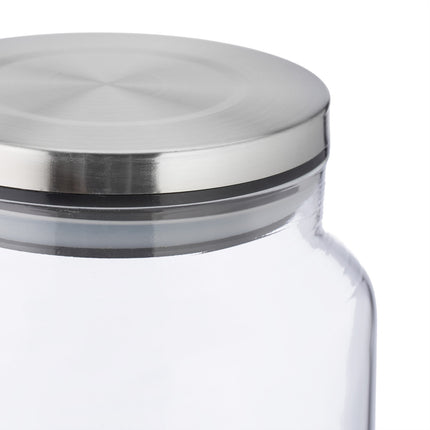 3er-Set Vorratsgläser mit Deckel 850 ml
