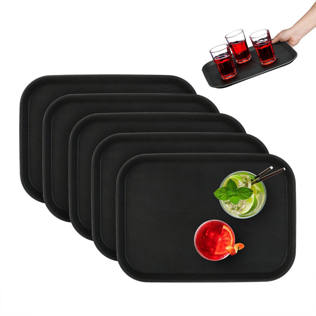 ensemble de 5 plateaux de service 35 x 25 cm