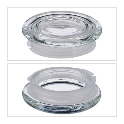 6er Set Vorratsgläser mit Deckel 1800 ml