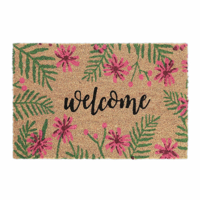 Kokosfußmatte „Tropical Welcome“